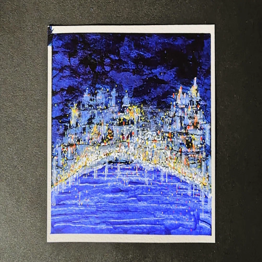 アマルフィ海岸夜景」｜art_hiroaki