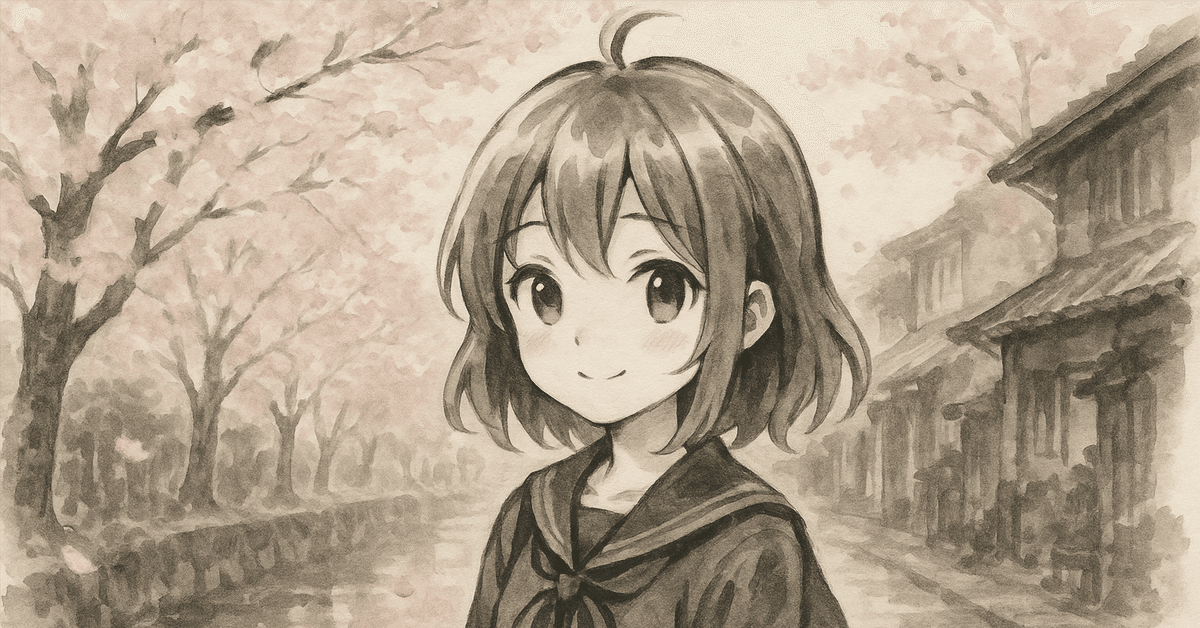 水墨画 自然風景 巻物コンパクトタイプ