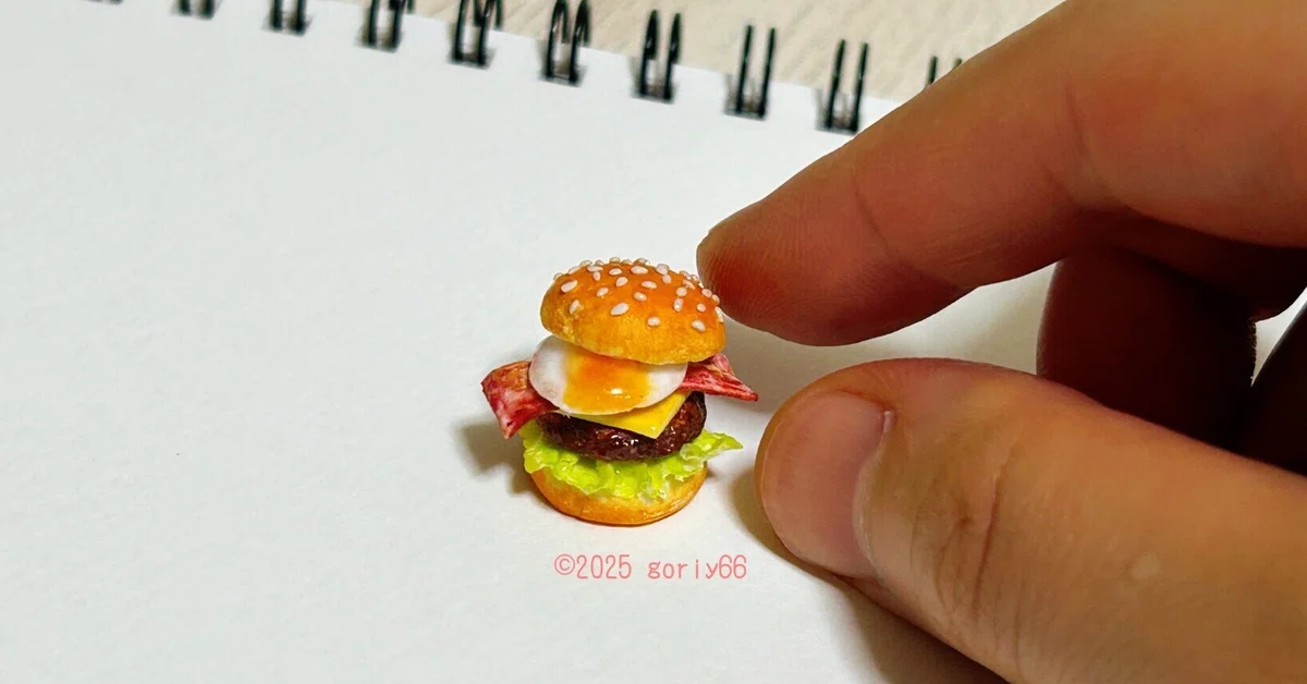 [Miniature] Tsukimi Burger｜goriy66
