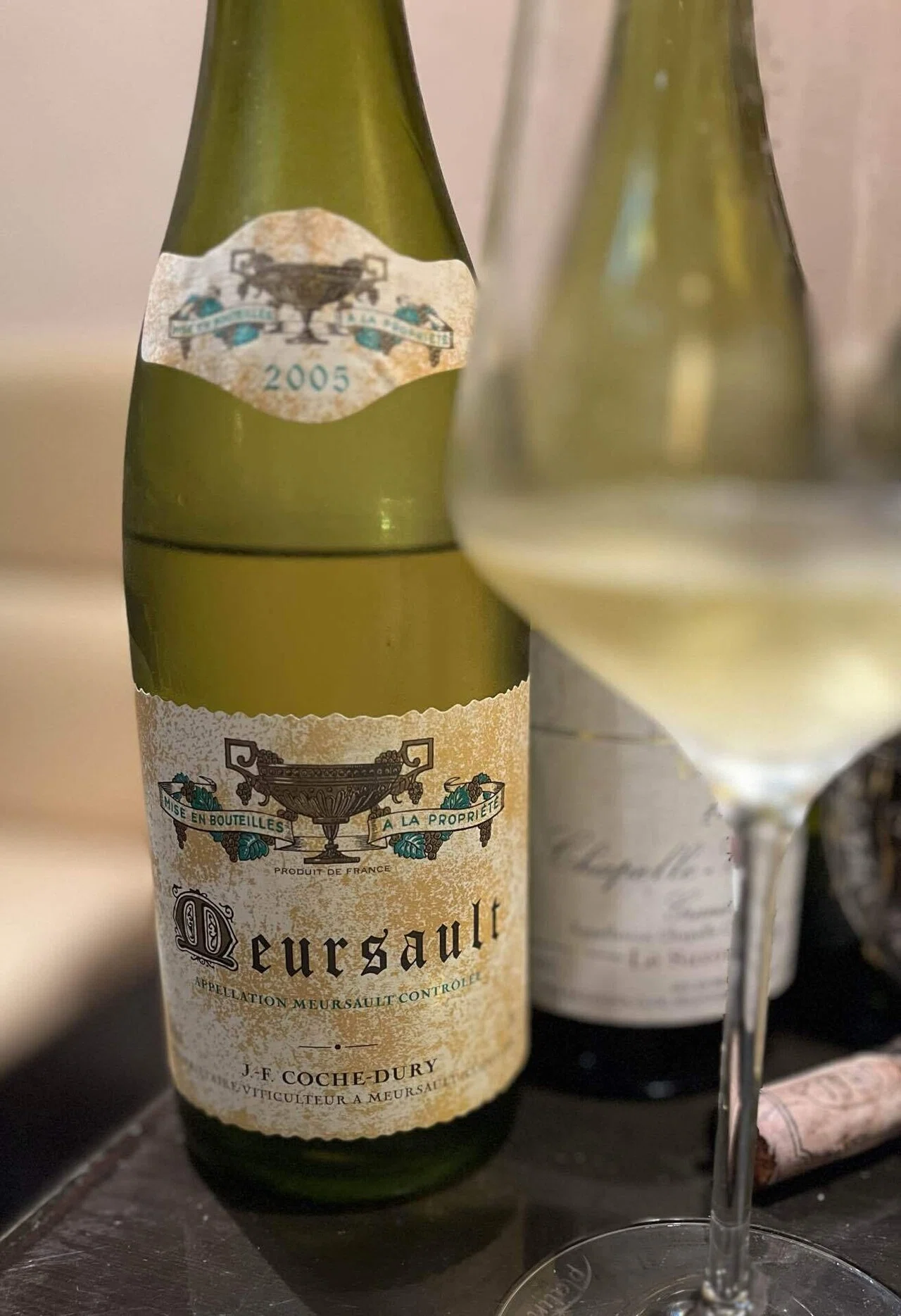 ワイン備忘録］J.F COCHE-DURY Meursault 2005｜hideG