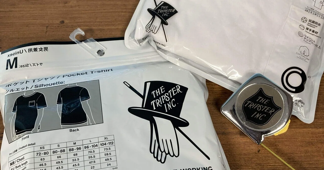 コンビニエンスウェア × TRIPSTER ポケットTシャツ｜Ryo