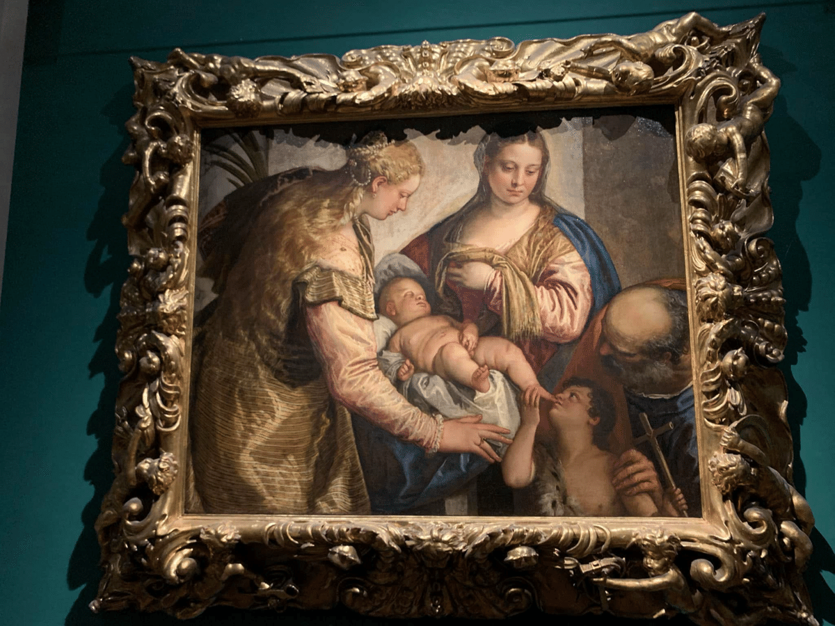 カラヴァッジョの「アレクサンドリアの聖カタリナ」をアレンジ