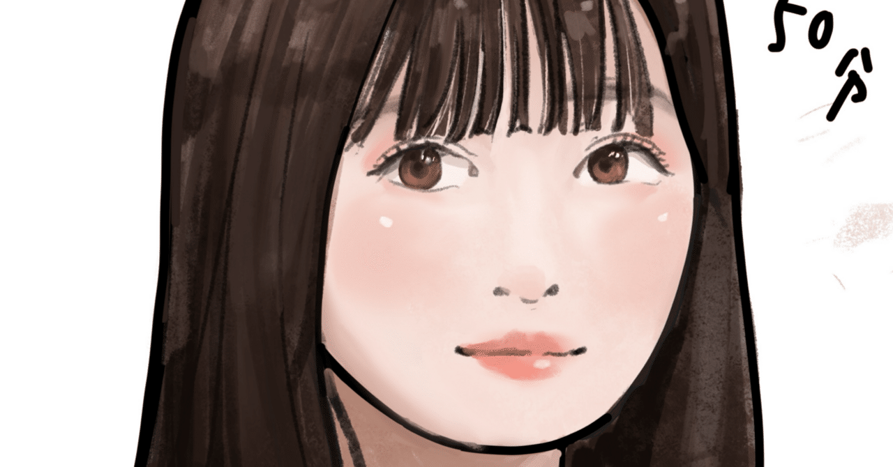 似顔絵練習を一ヶ月したレポ① 1～10日目｜真桐 楓