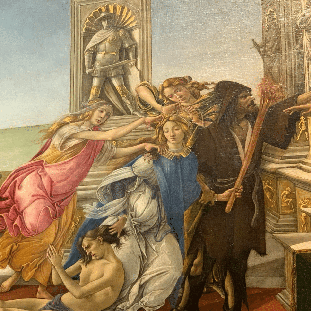 ボッティチェッリの『誹謗』は、SNSの縮図？ ネオプラトニズムと