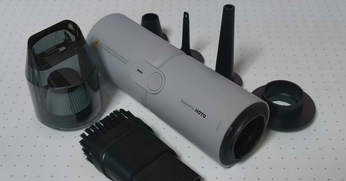 □買ってよかった｜掃除機をデスクに｜HOTO 4WAY 小型エア