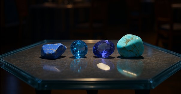 タンザナイト -キリマンジャロの夕日-｜ごもも_宝石研磨している人