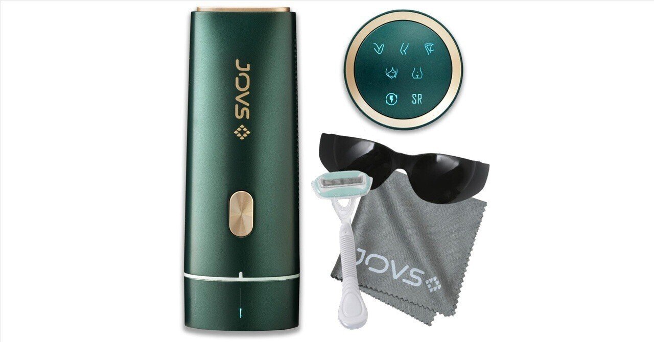 ナ*リ様 JOVS 脱毛器 グリーン 本体充電器減光グラス付き　JR5-E ナ*リ様 JOVS 脱毛器 グリーン 本体充電器減光グラス付き JR5-