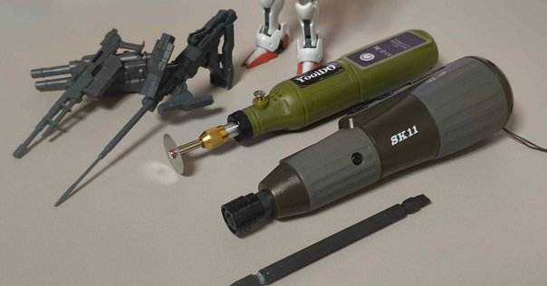 プラモデル（ガンプラ）はじめて一年強で買った道具について紹介