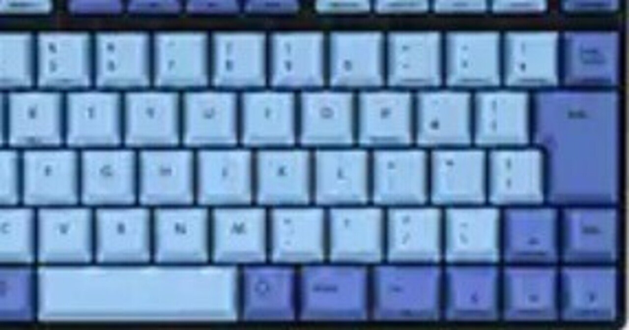 Realforce RC1 に爽やかカラー｜Loy