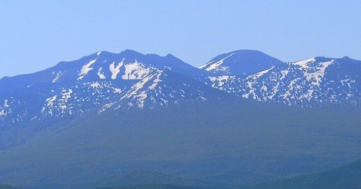 八甲田山と雪形｜青森太郎（ソウマ シンキチ）