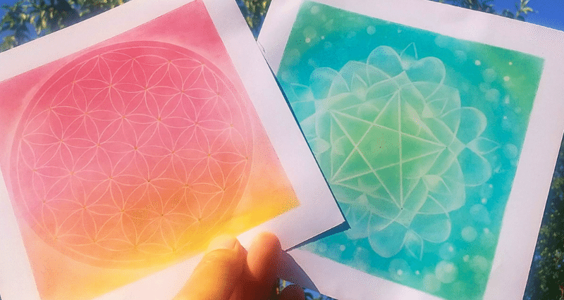 神聖幾何学を描くという事・神聖幾何学模様アート講座案内｜にいぬま