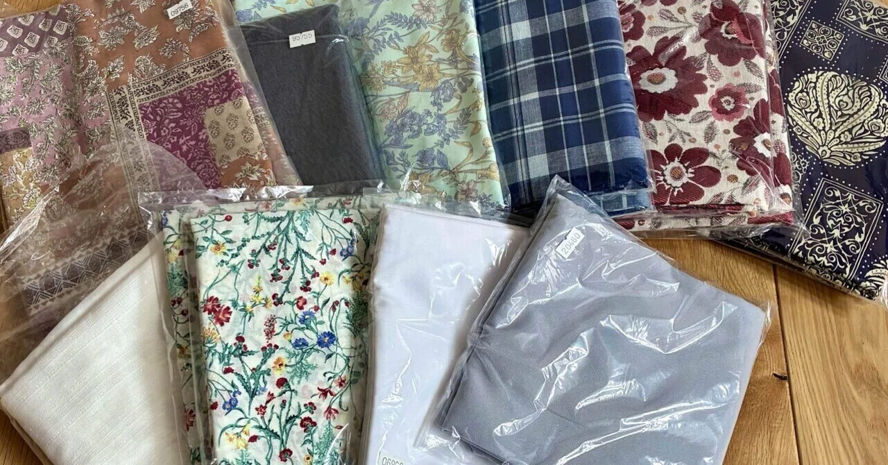 ナカムラ出品 購入品紹介】夏と秋の布買い記録【手芸ナカムラ】｜yui