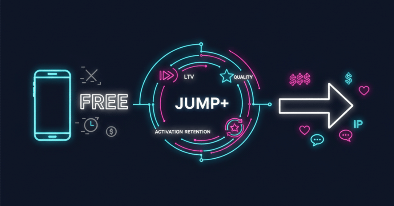 マーケティングコラム第20回】集英社『ジャンプ＋』のデジタル戦略解剖：なぜ「無料体験」で熱狂的なファンを生み出せるのか｜kana07