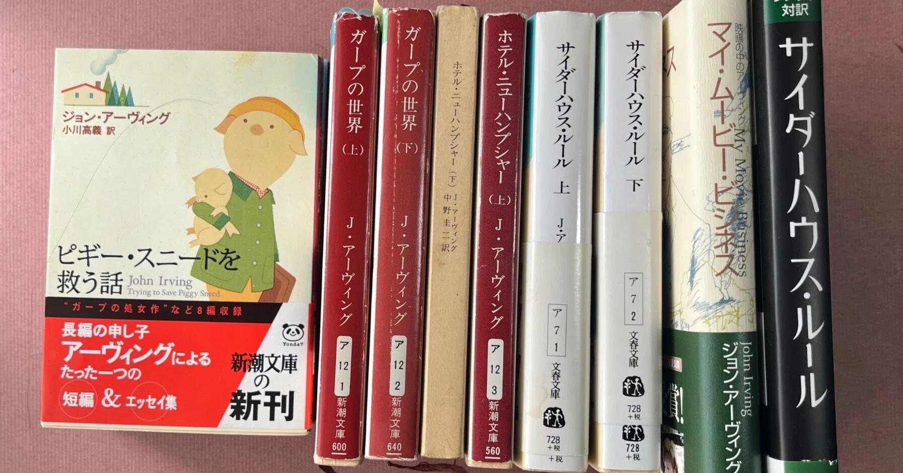 ジョン・アーヴィングが好き 四つの長編と一つの短編と｜十四