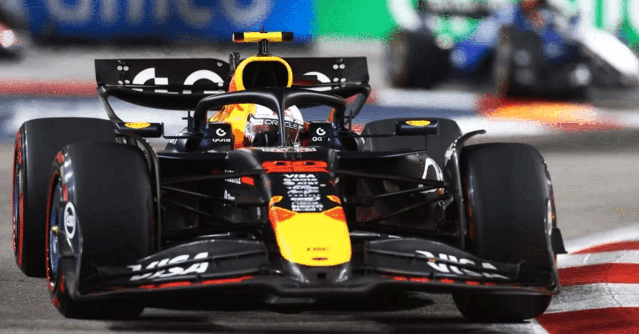 F1・角田裕毅は修羅場を駆る】Rd.18 シンガポールGP RedBull, GIVE