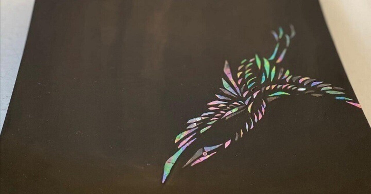 ゆりとさゆり様 漆芸家 一言良一郎氏の作品 漆塗り屏風