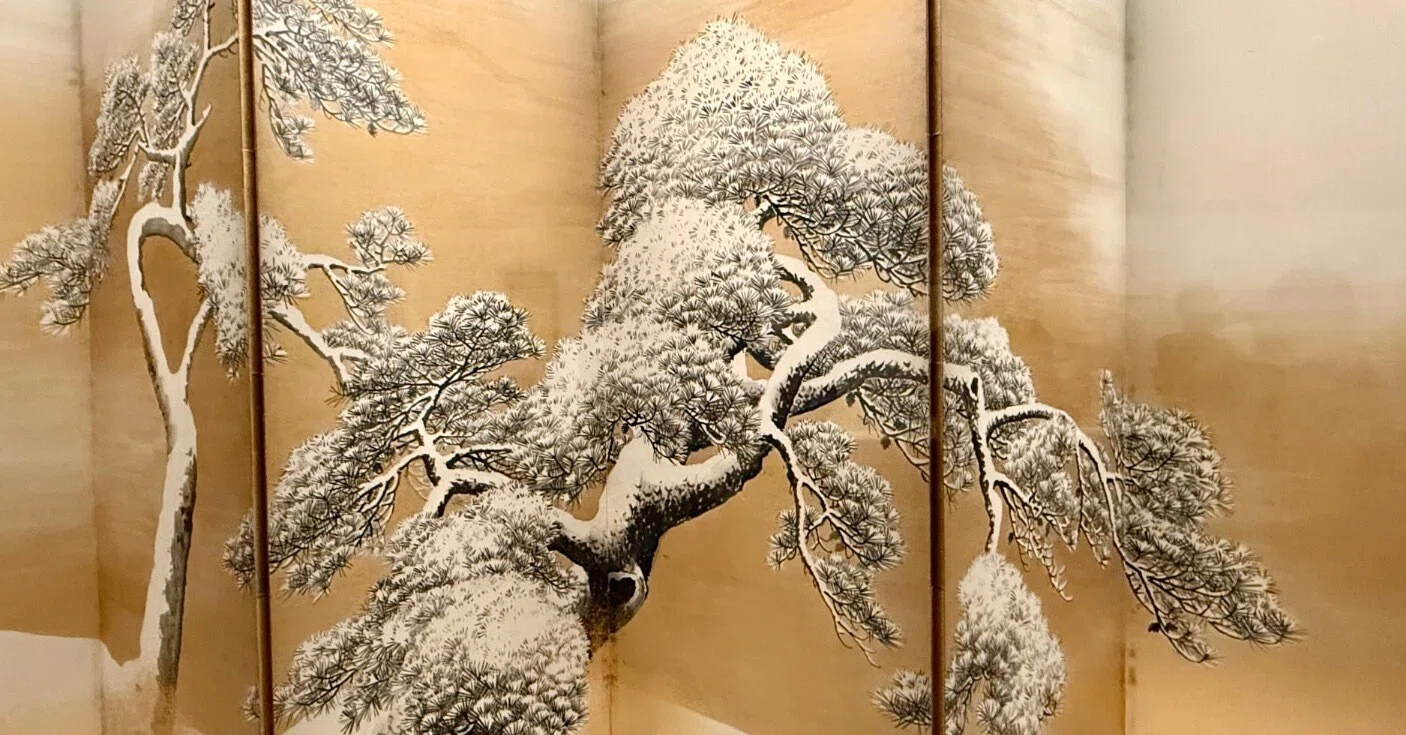 円山応挙展。花好きさんには後期もおすすめ｜山葡萄と小茄子