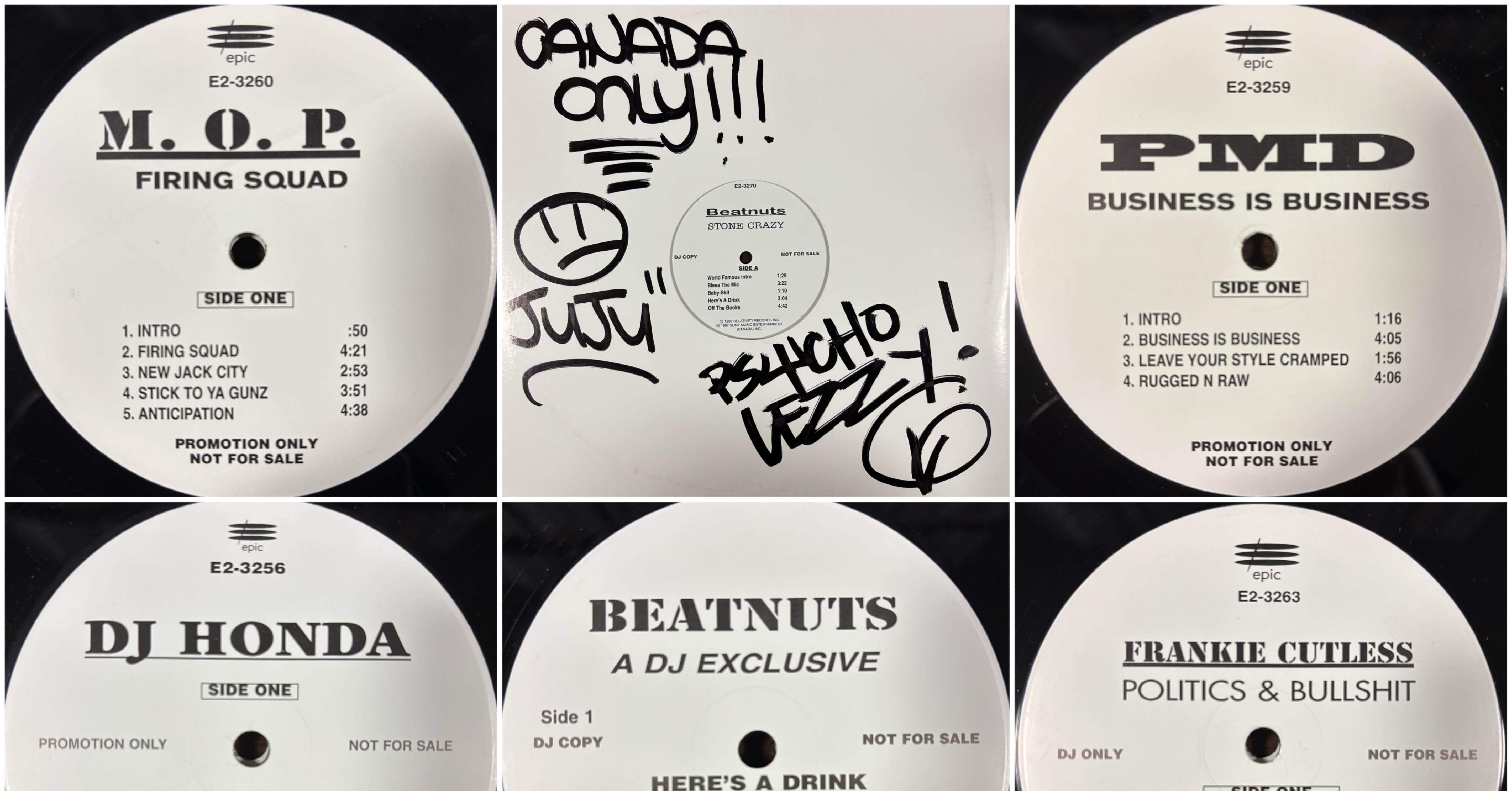 Mass Influence / アルバム+シングル2枚 プロモーションプレッシング2LP (Epic編)｜HIP HOP JUNKIEEES