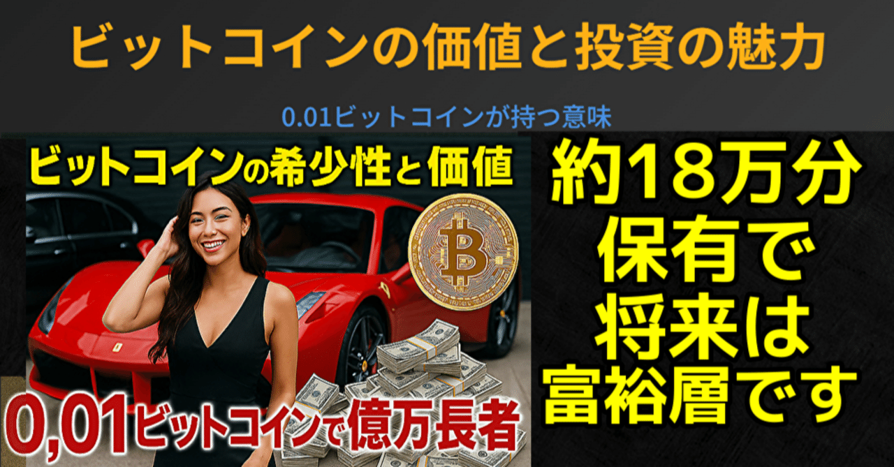 0.01BTC(約18万円）保有者は飛行機のビジネスクラスやフェラーリオーナーの価値が有る！｜純のサラリーマン主婦でもPCひとつで不労所得