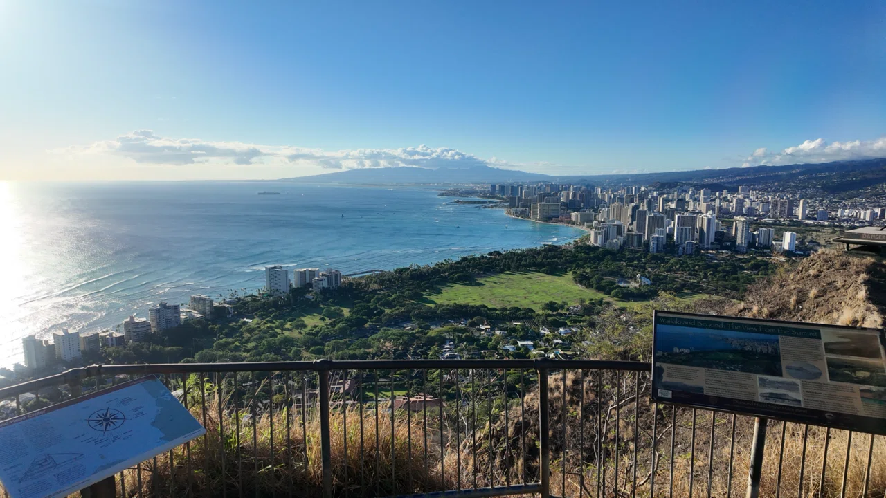 9.ダイヤモンドヘッドまでめちゃくちゃ歩いてハワイを一望／Honolulu