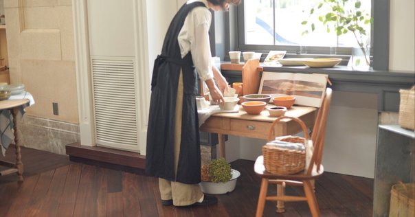 ツゲ製作所＊ツゲエプロン＊リネン＊エプロン＊エプロンスカート＊ハンドメイド リネン エプロンワンピース ツゲエプロン - メルカリ