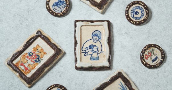 小鉢５客組　島田文雄　彩磁ふきのとう文　東京藝大教授　R0963お15 小鉢5客組 島田文雄 彩磁ふきのとう文 東京藝大教授 R0963お