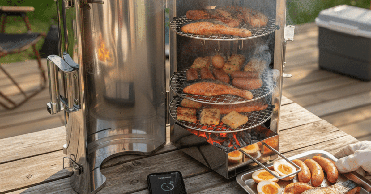 バーベキュー・調理用品 LOGOS FOREST OF LOGOS SMOKE TOWER Amazon.com : LOGOS Smoker, Forest Smoke Tower, Smoker