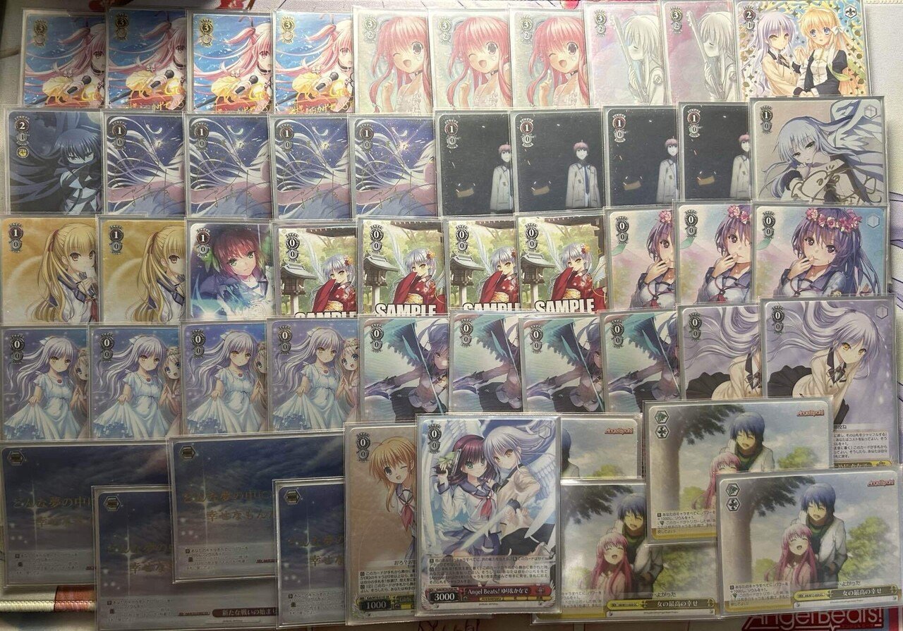 WS】AngelBeats!の新カードを使ってみよう｜カルートF