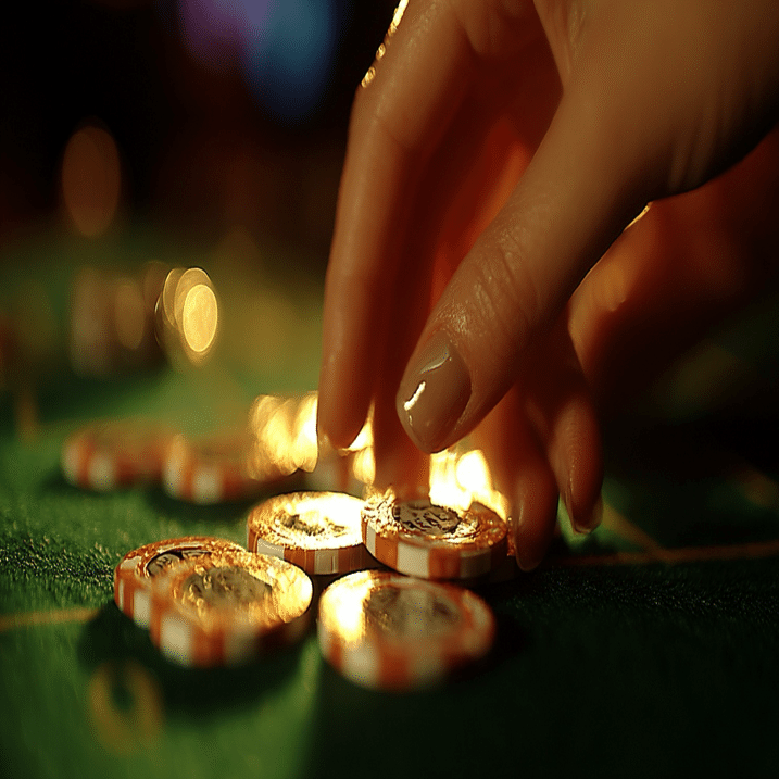 AIイラスト]コインを賭ける｜みぽぽ