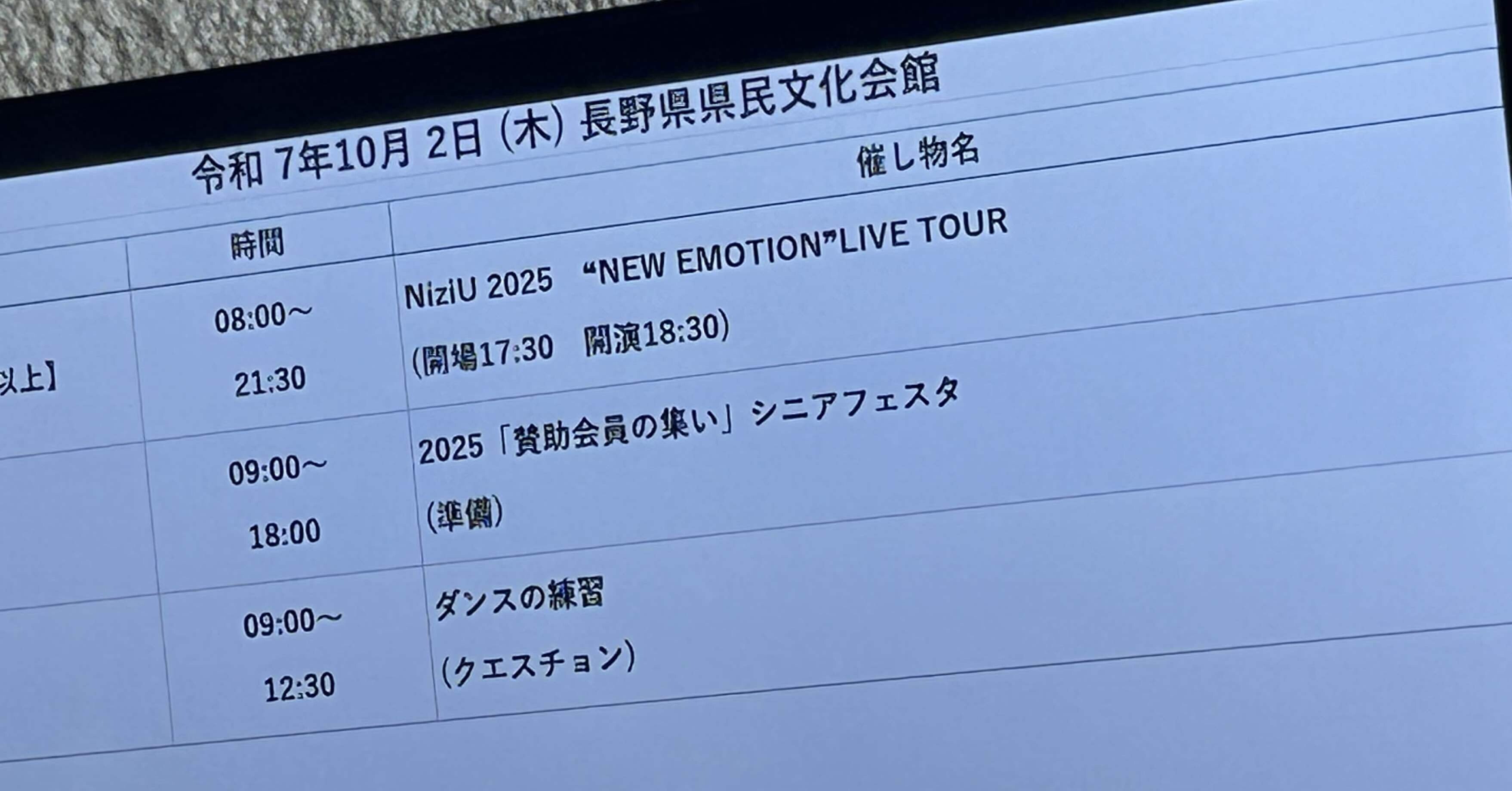 NiziU Live with U 2025 