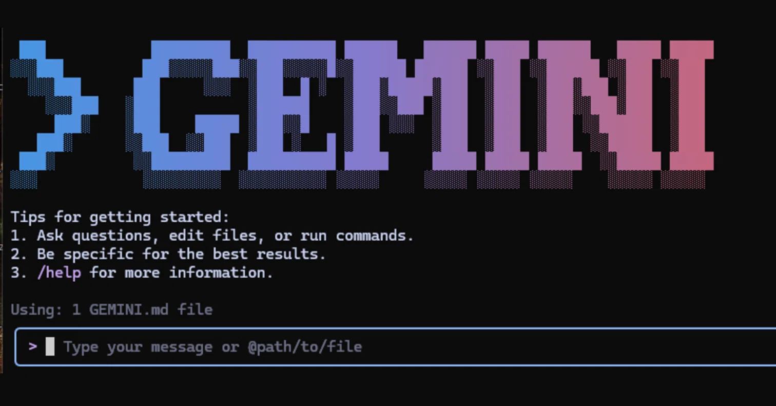 Gemini CLIを使ってみる｜k3