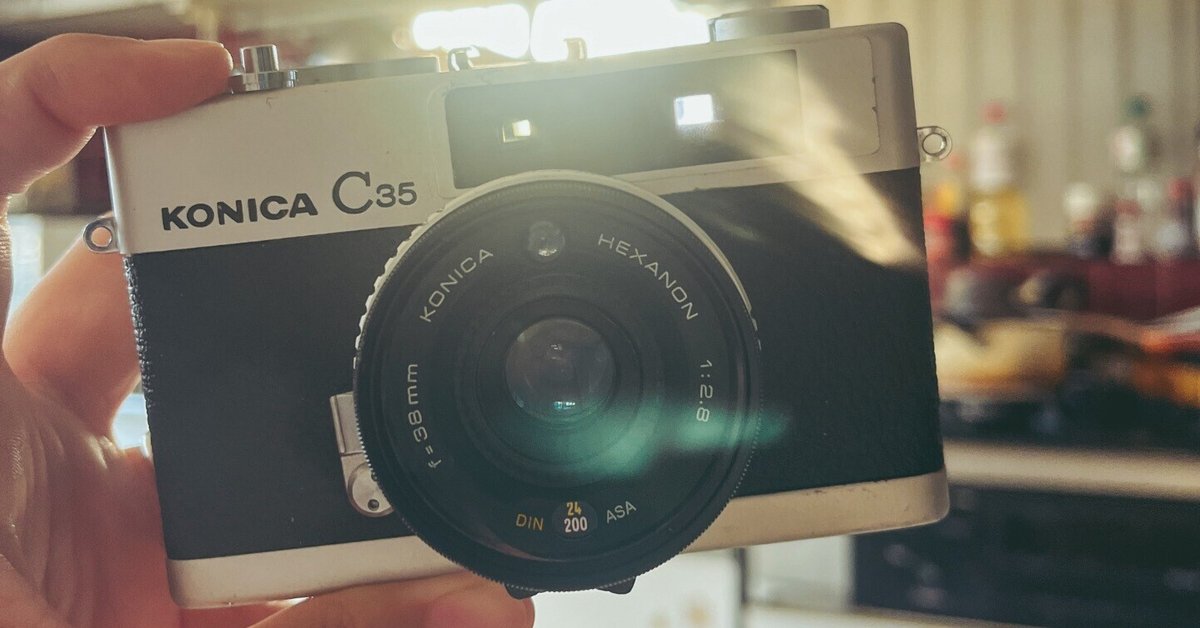 フィルムカメラ】KONICA C35のこと｜natsumy@UAE