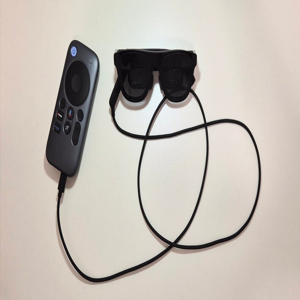 XREAL One Pro + RayNeo Pocket TVを試す。 初感はいい感じ。｜さしみつ