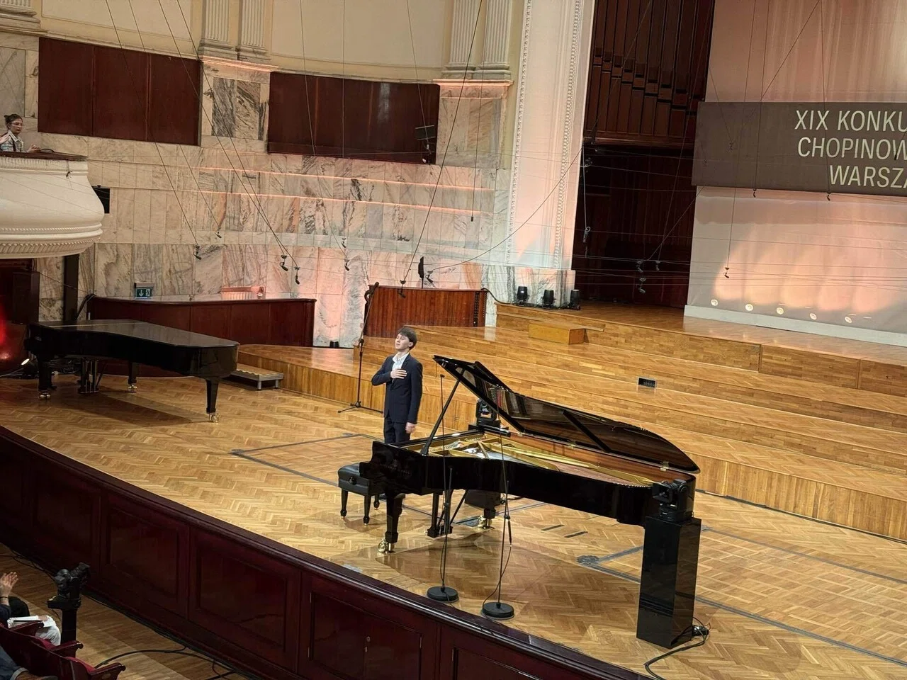 LIVE from Warsaw! Piano Recital 木米真理恵 木米真理恵のワルシャワ通信8〜1次予選3日目夜 日曜深夜の熱狂