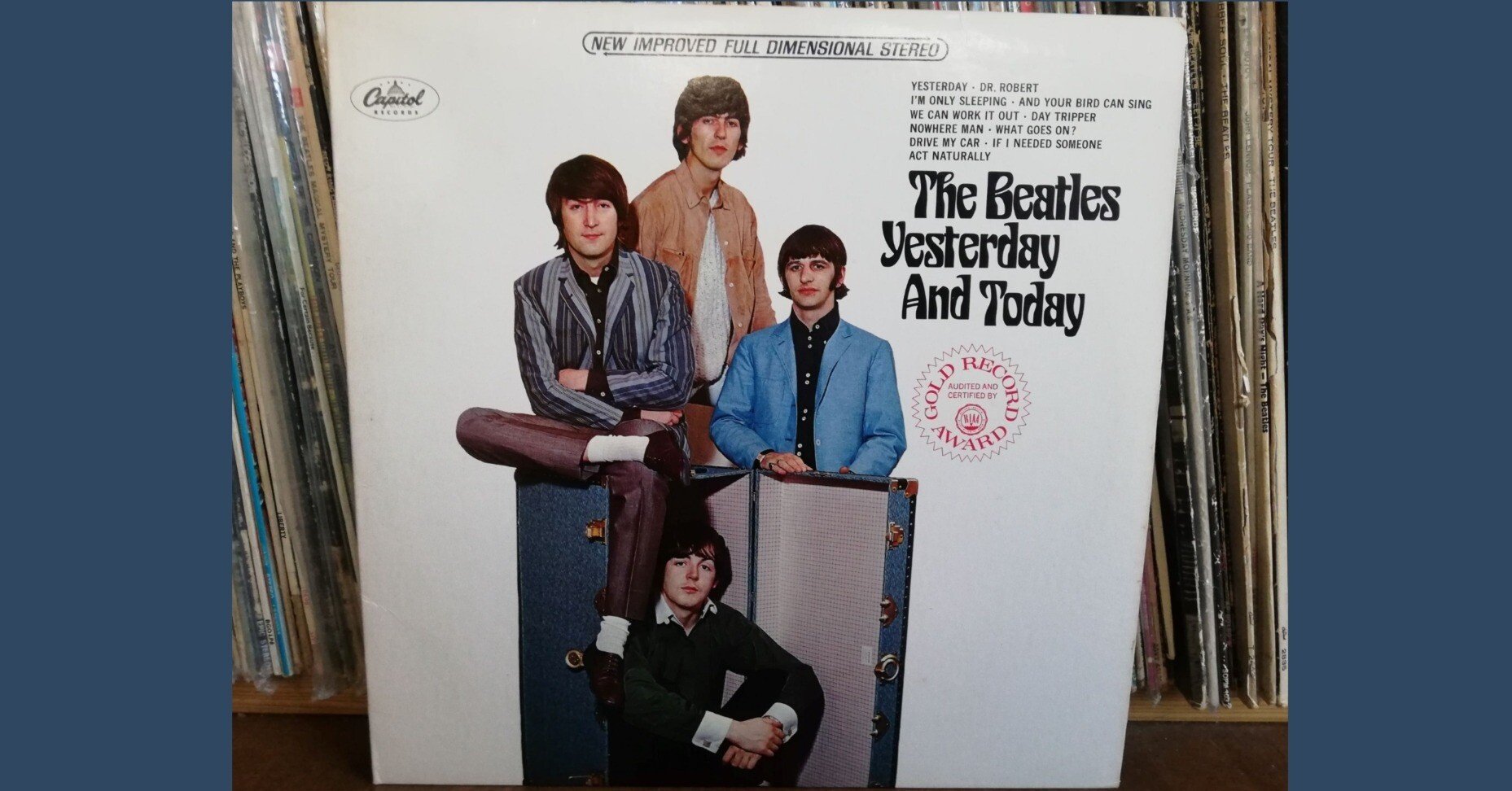 The Beatles「Yesterday and Today」（1976年米国盤）を愛でる｜ごあ