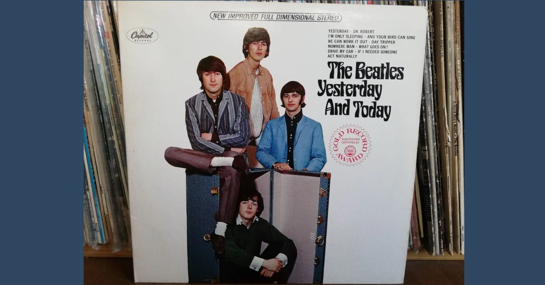 The Beatles「Yesterday and Today」(1976年米国盤)を愛でる|ごあ The Beatles「Yesterday and Today」(1976年米国盤)を愛でる|ごあ
