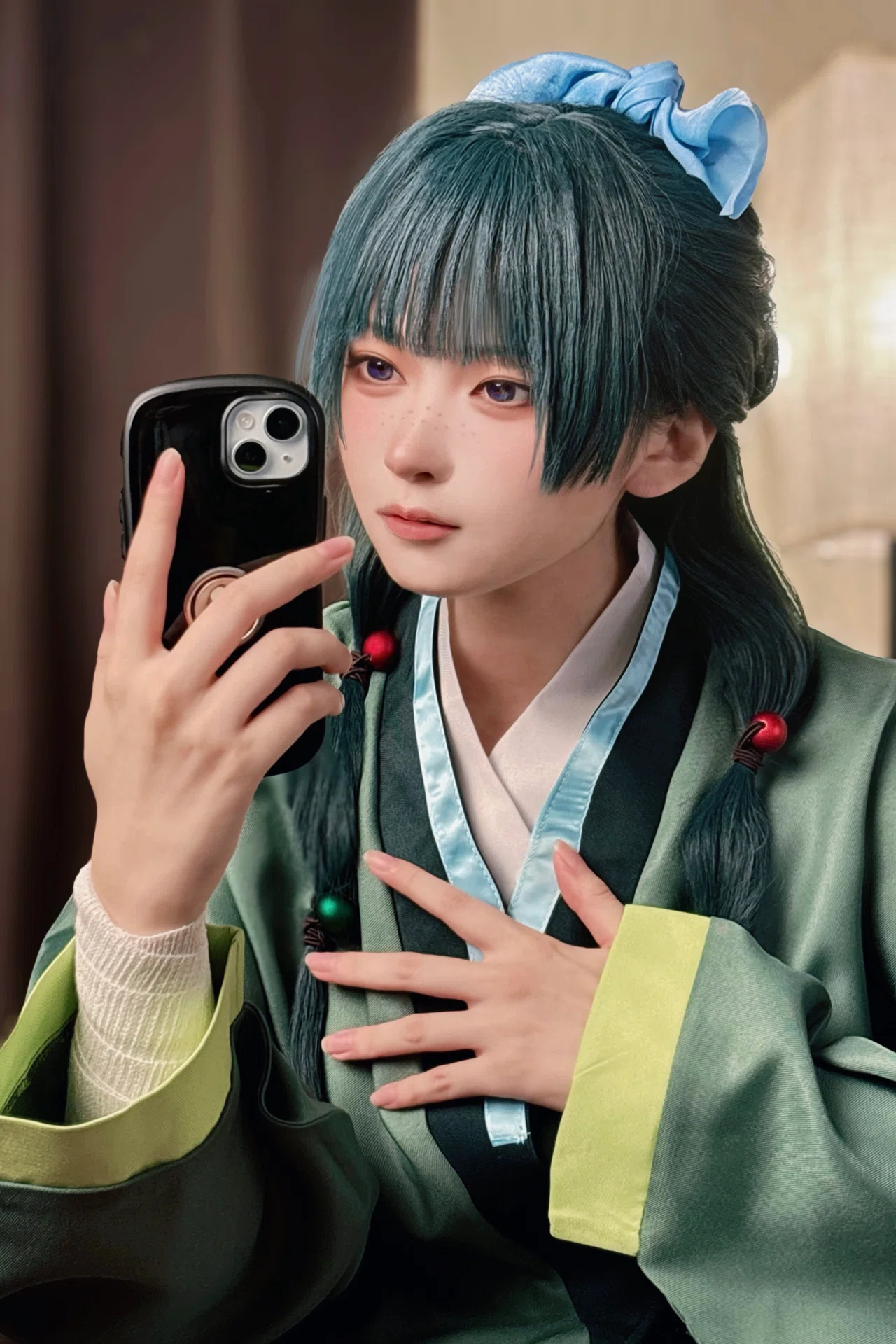 コスプレメイク 壬氏 コスプレ 男性 薬屋のひとりごと コスプレ解釈