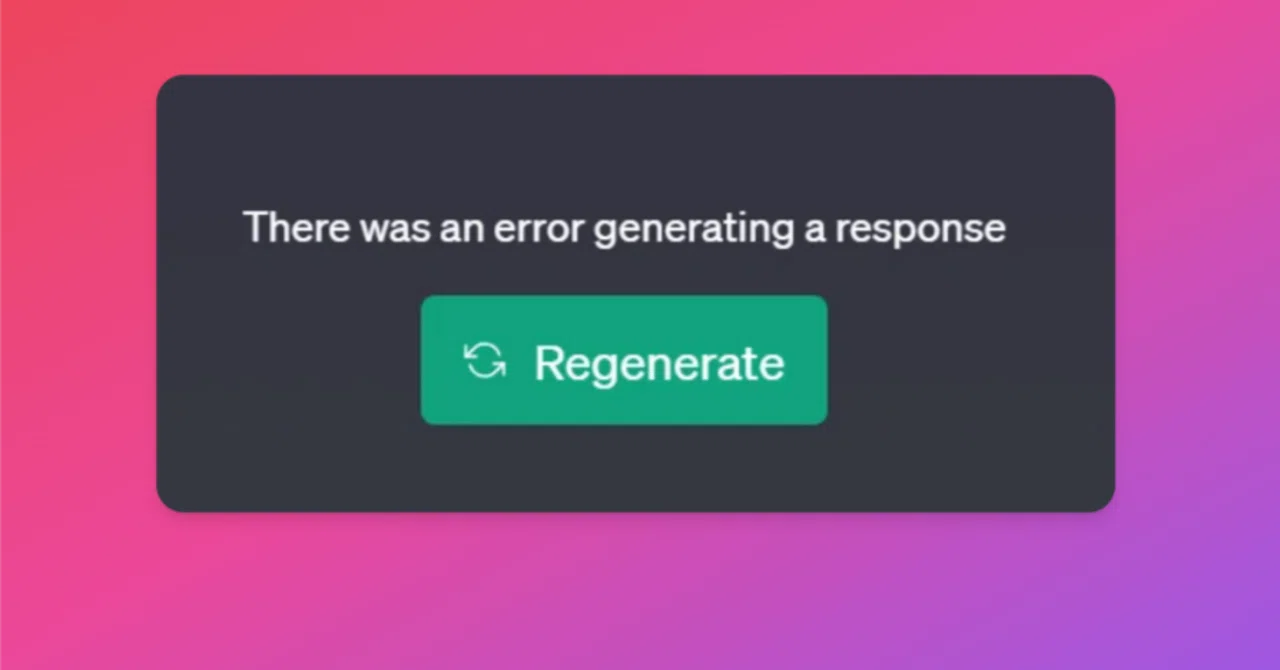 ChatGPT / There was an error generating a response が出たときの解決策｜東京 AI 研究所