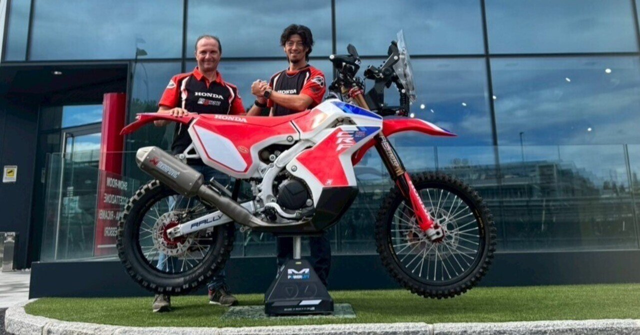 藤原慎也、ホンダCRF450 RX Rallyを駆って「2026 ダカール・ラリー