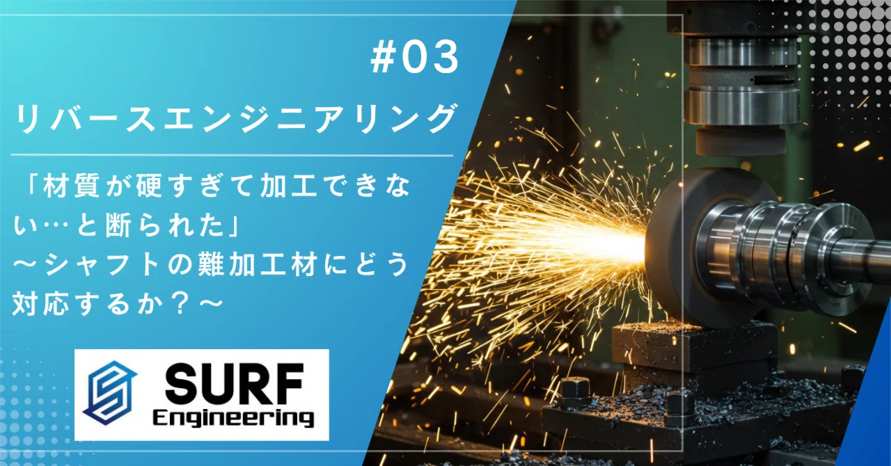 「加工できません」と断られてしまう、その材質｜SURF Engineering