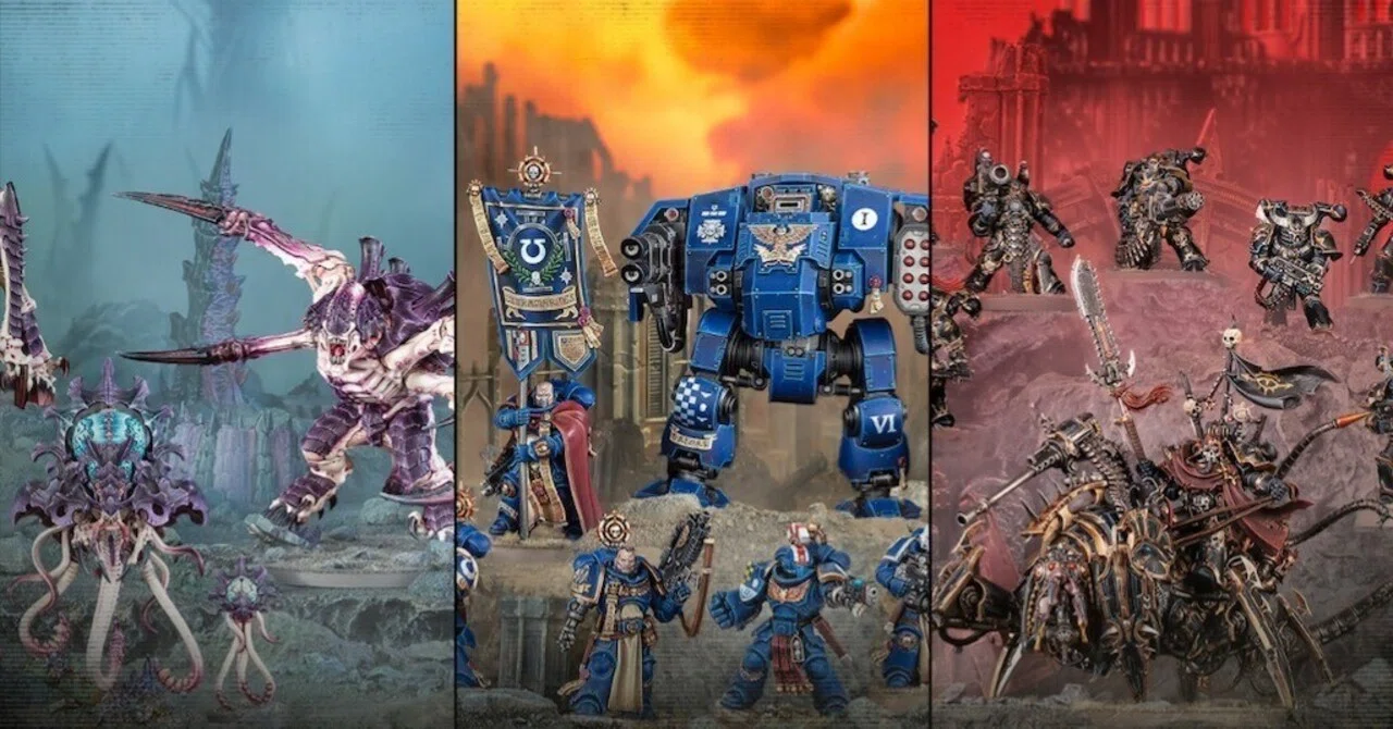 WH40k】2025年末バトルフォースの内容物やおすすめキット【当然限定箱