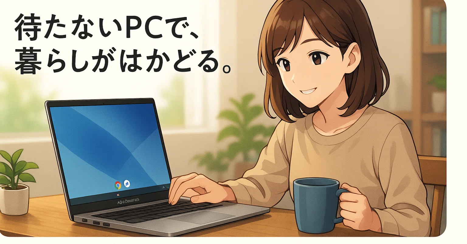 プライム感謝祭】このノートPCが3万円台は事件です。ASUS Chromebook