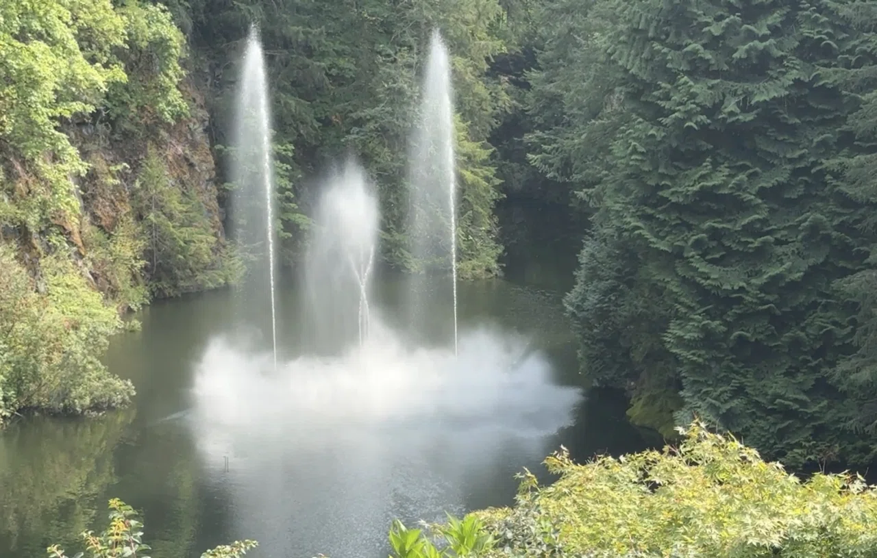 12】カナダ・ビクトリアの美しすぎる庭園！！ブッチャートガーデン観光