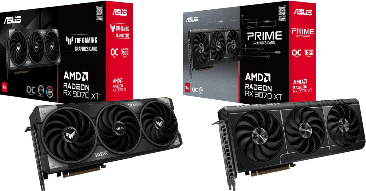ジャンク】Radeon Prime 9070xt グラフィックボード 3連ファン仕様の