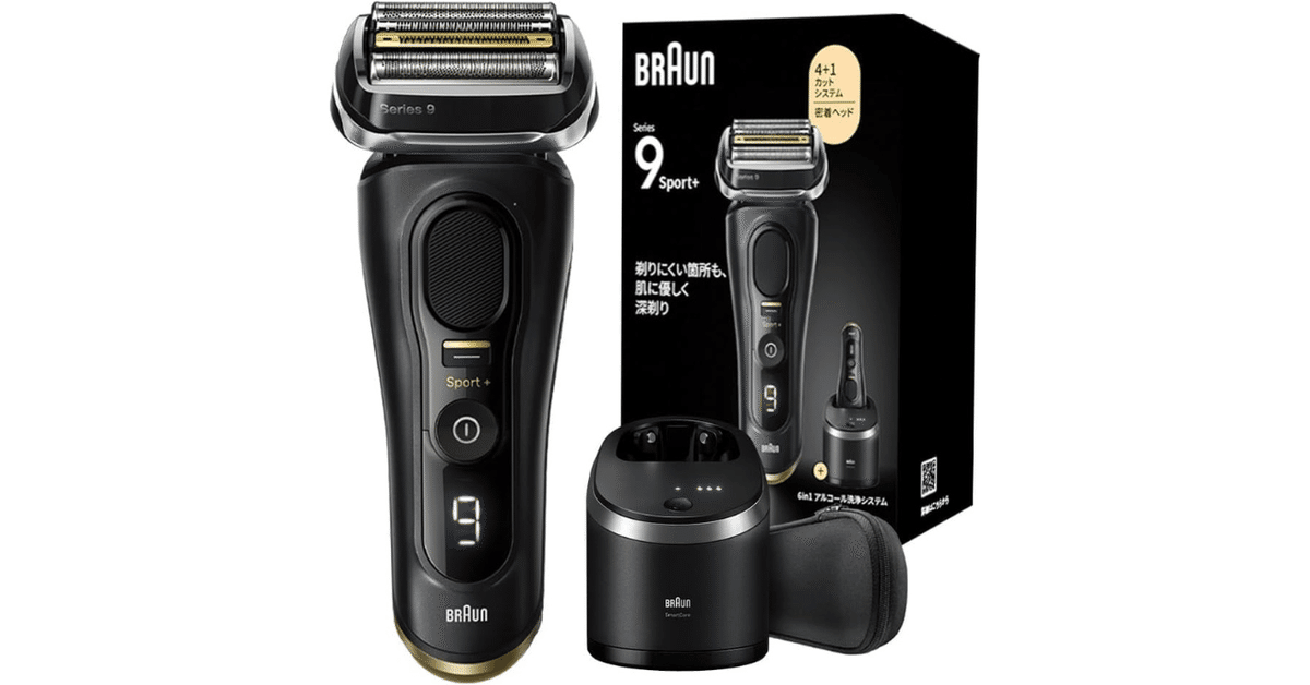ブラウン 電気シェーバー シリーズ9 SPORT 9360cc 洗浄システム付 ブラウン BRAUN メンズ電気シェーバー シリーズ9 9360cc-V 4枚刃
