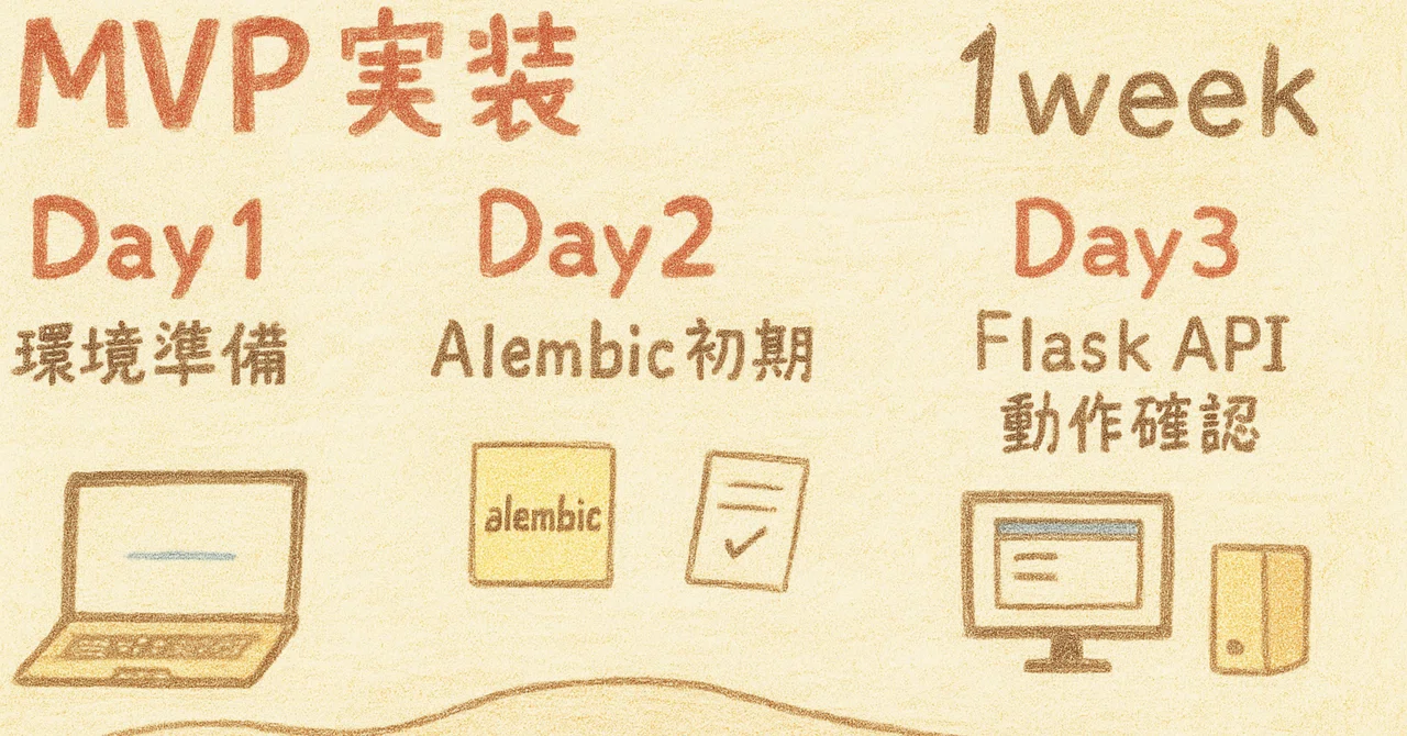 [Development Log] MVP Implementation Week 1 Day 3: Flask API ...