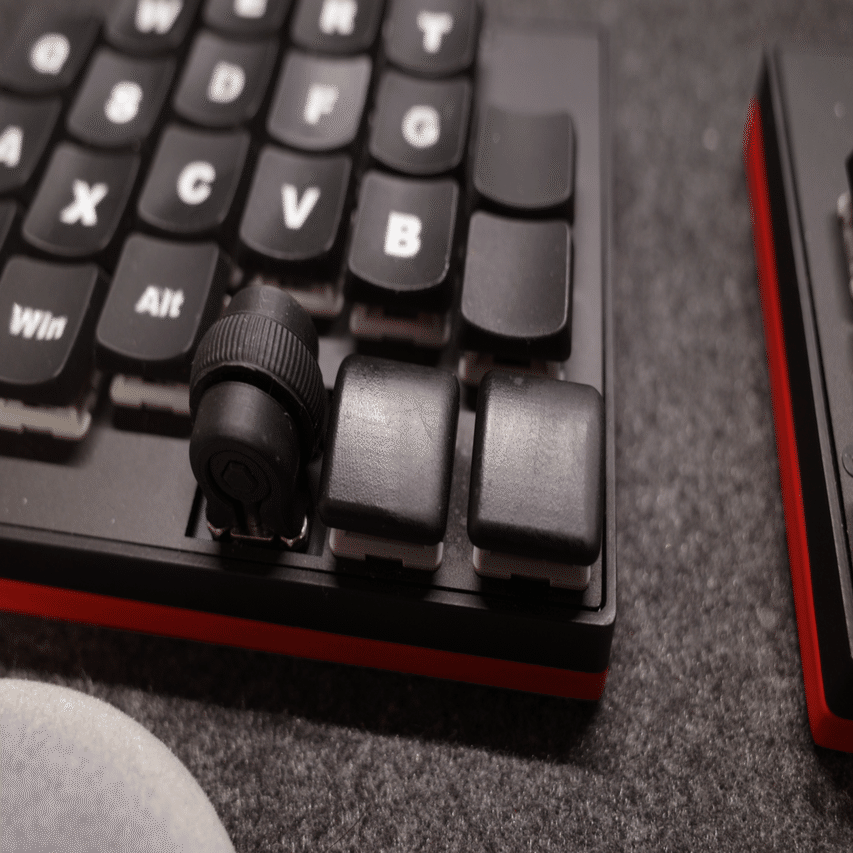 自作キーボードキット KUKEY42 ブラック&シルバー マイベストキーボード KUKEY42｜おぐ