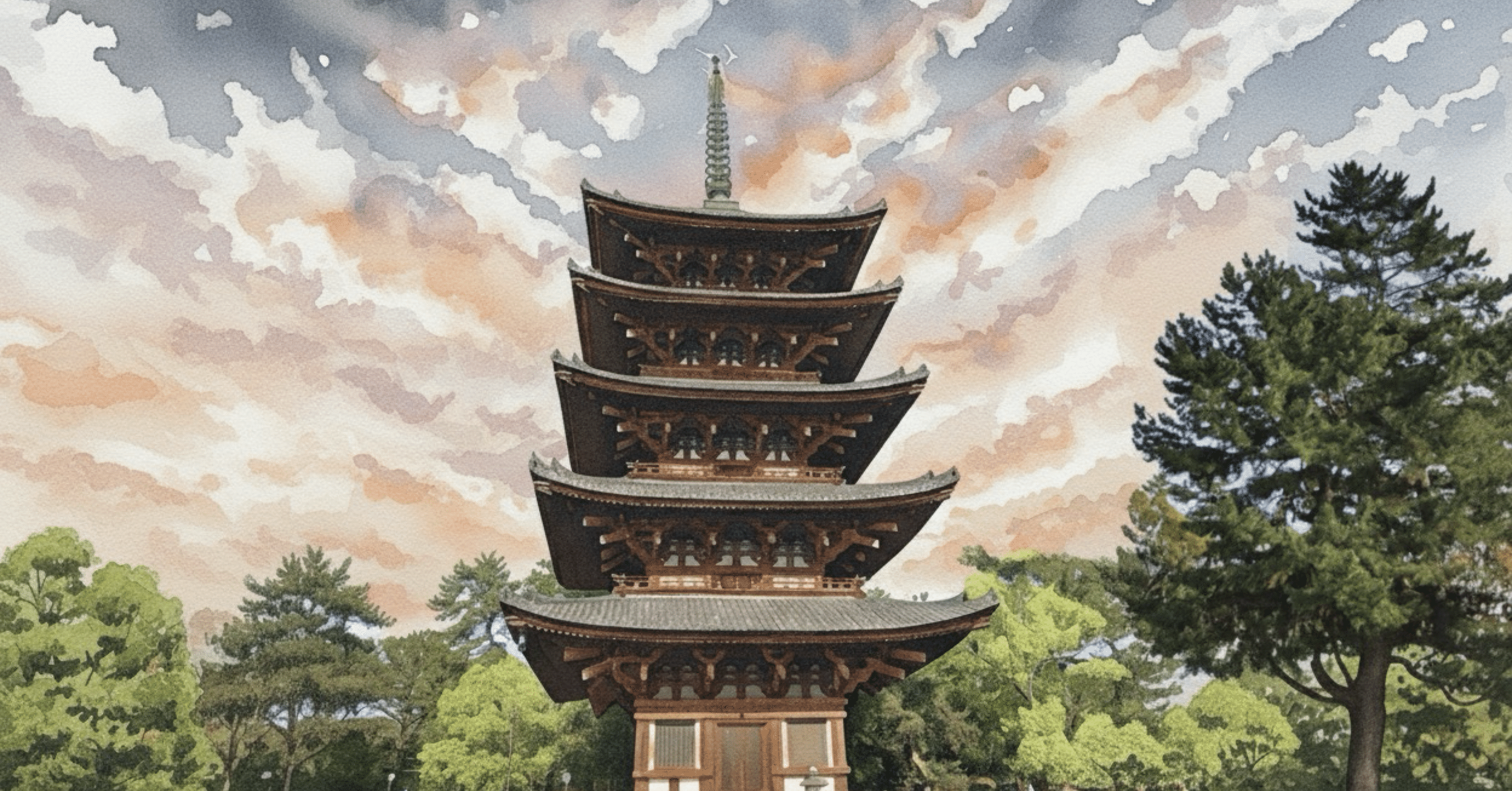 興福寺五重塔 ─ 焼けても立ち上がる塔｜Yossica（ヨシカ）