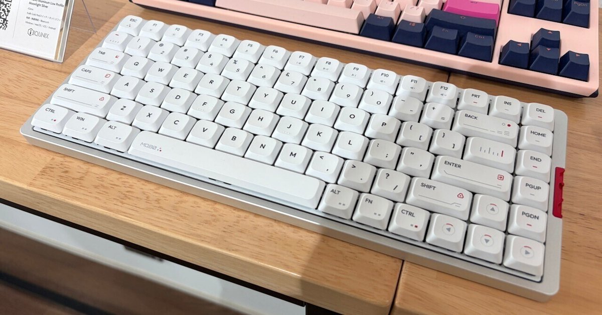 IQUNIX MQ80 キーボード iQunix（アイキューニックス） MQ80 アルミニウム ロー