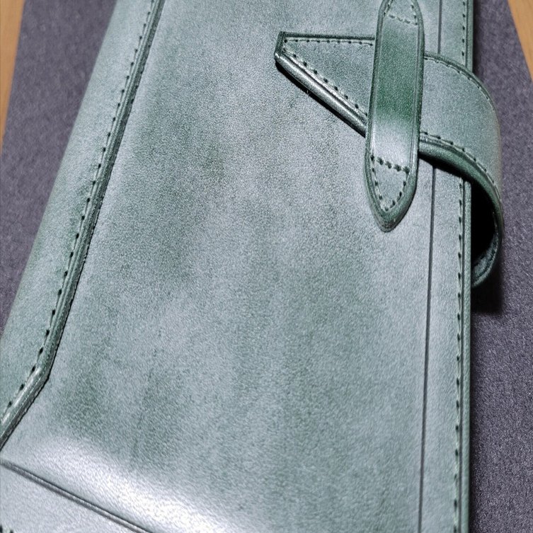 文具の日！ ロロマクラシック バイブルサイズ 15mm グリーンを